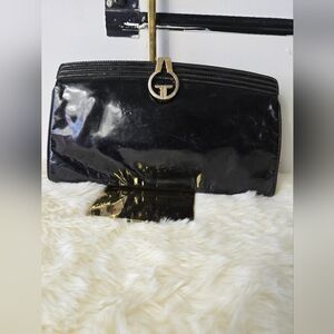 Gucci Vintage Patent Leather Clutch Bag